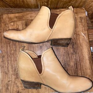 Genuine leather Ankle Booties